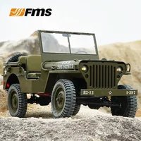 Fms 1/6 Full Scale Simulation Willis Climbers 1941 Mb Scaler Wwii All Terrain Four-Wheel Drive Off-Road Climbing Vehicle 1