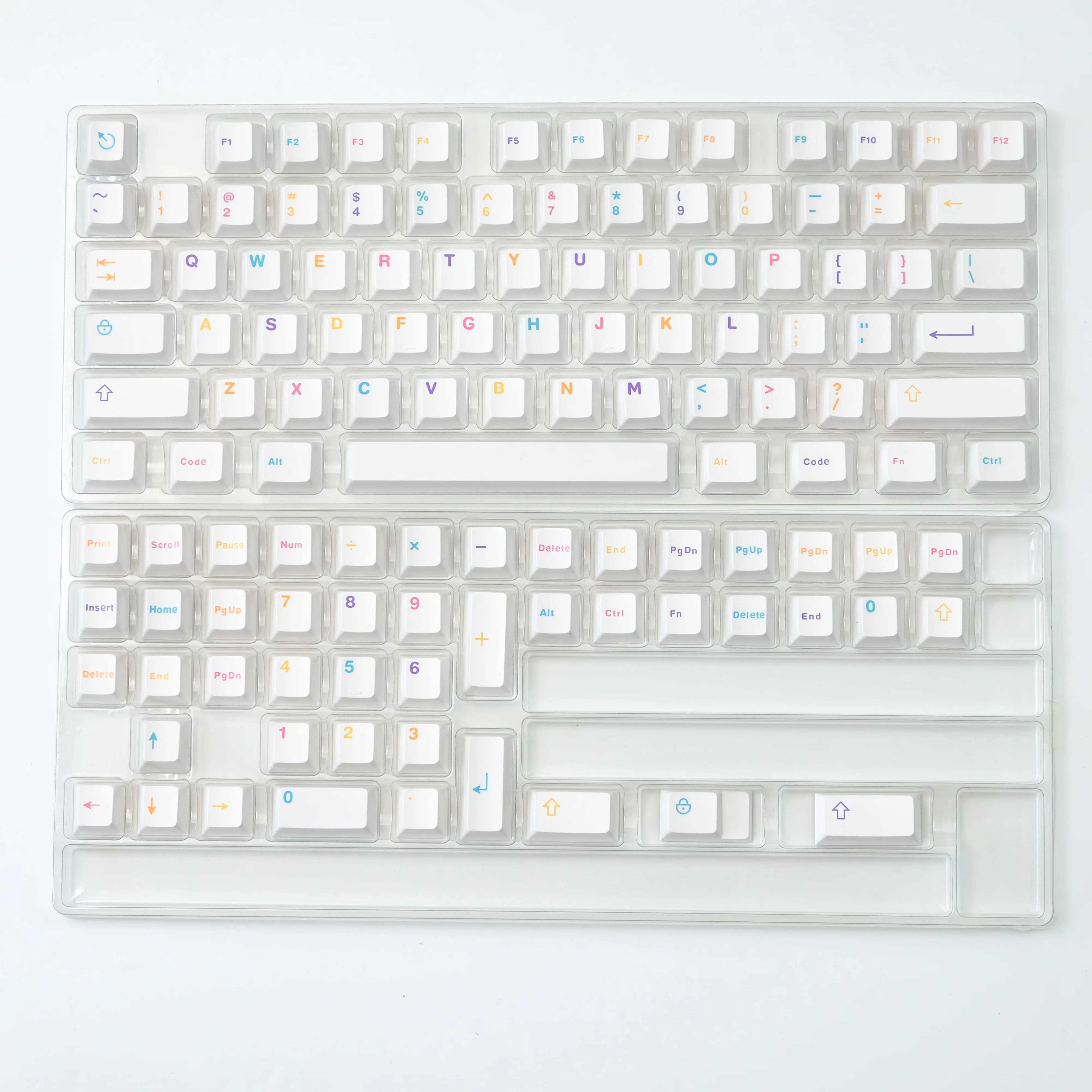 Underworld Colorful 121-Key Cherry Profile Double Shot ABS Keycap Set
