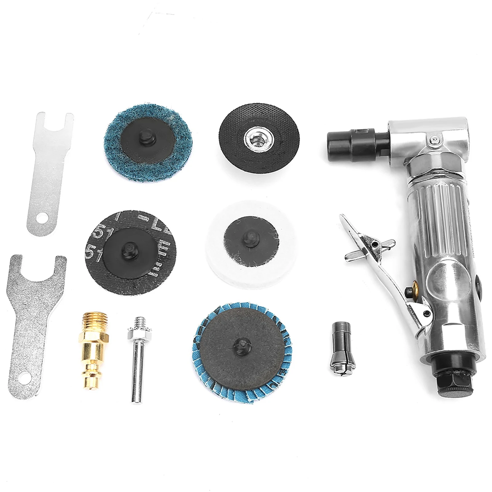 Industrial Grade 90 Degrees Bending Pneumatic Die Grinder 2inch Grinding Disc BSP