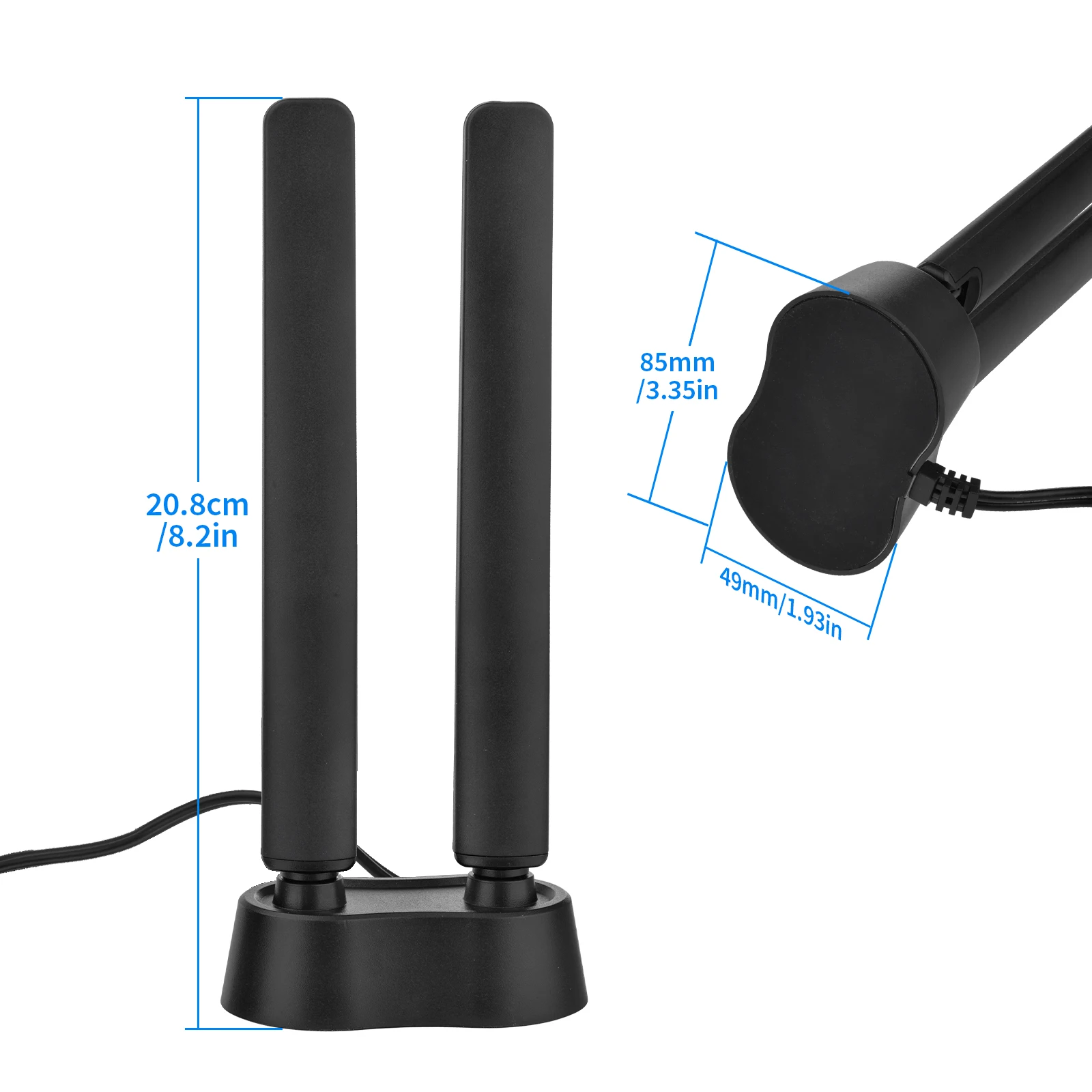 WiFi 6E Tri Band Antenna for PC Desktop Computer