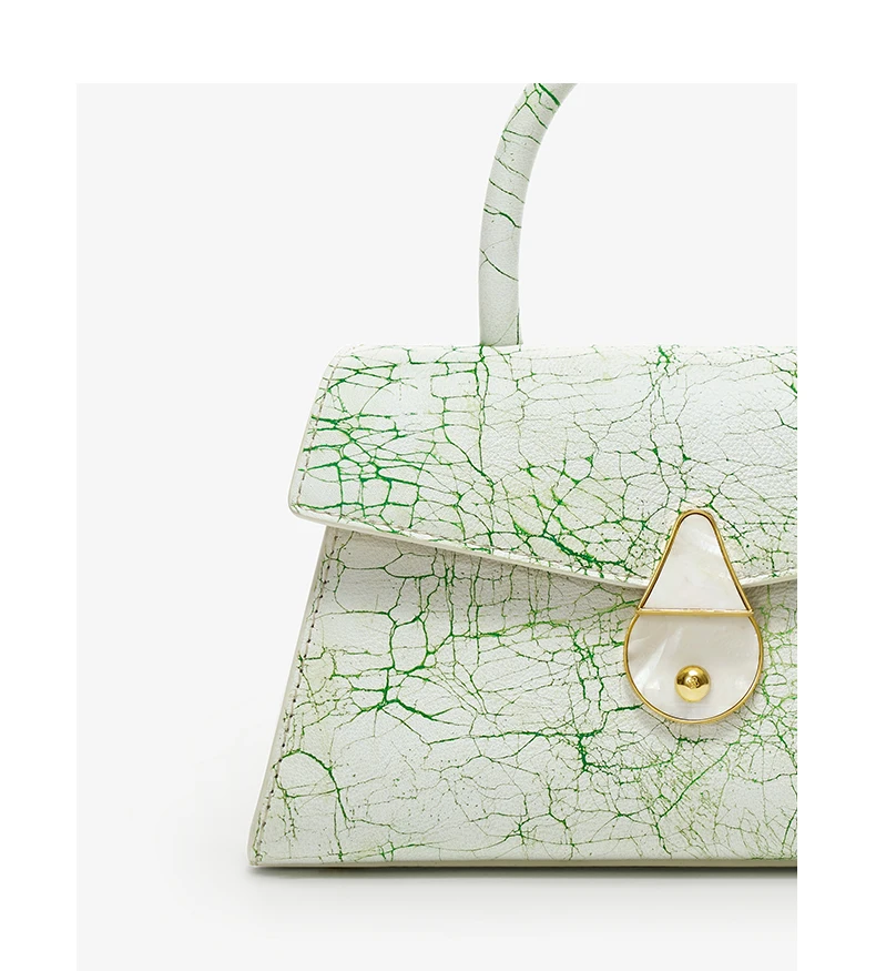 doctor handbag with lock decoration