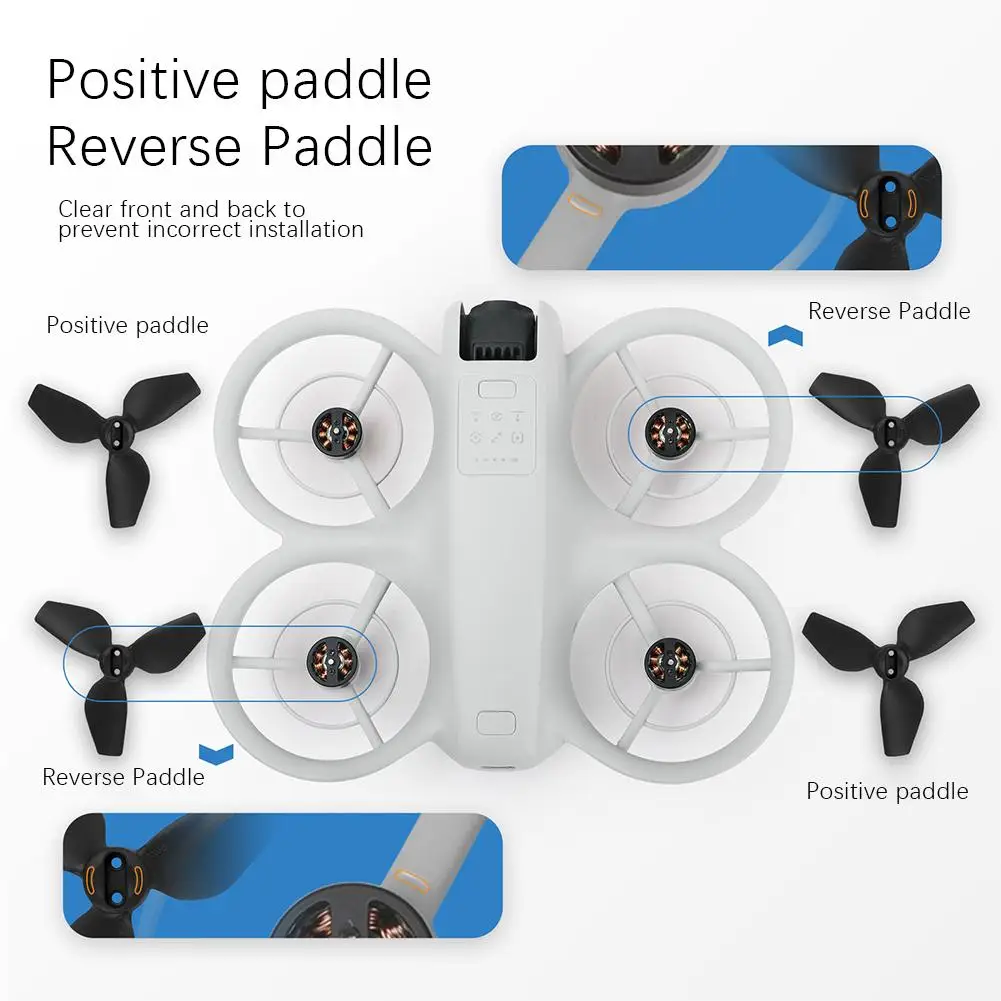 For DJI NEO Propellers Pocket Flying Camera S Color Propellers Lightweight Drone Wing Accessories
