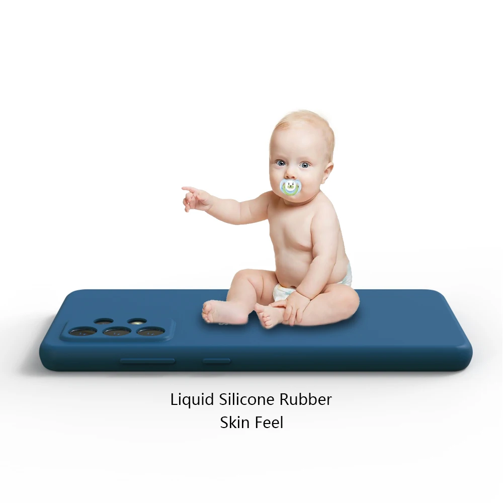 Silky Silicone Soft-Touch Protective Phone Case