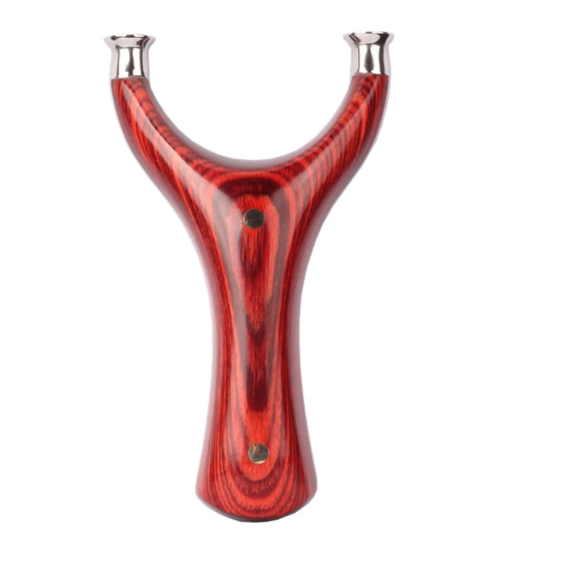 

304 Stainless Steel Slingshot Wood Patch Catapult Outdoor Competitive Hunting Bow Precisional Shooting Entertainment Accessories