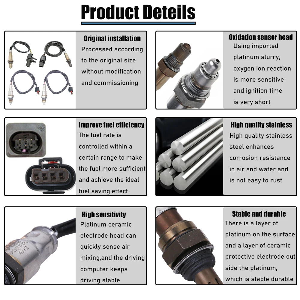 Ÿ ̷   O2 , 3.5L 2004 2005 2006 2007-2015 EXUS RX350 3.5L 2008 2009 2010-2013, 4 