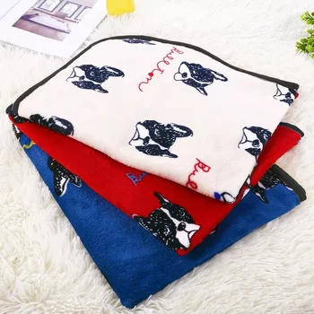 Warm Coral Fleece Pet Bed 1