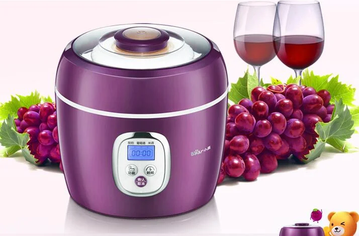 chinaguangdong Bear SNJ-580 grape wine Rice wine leben machine household yogurt machine 2L 110-220-240v