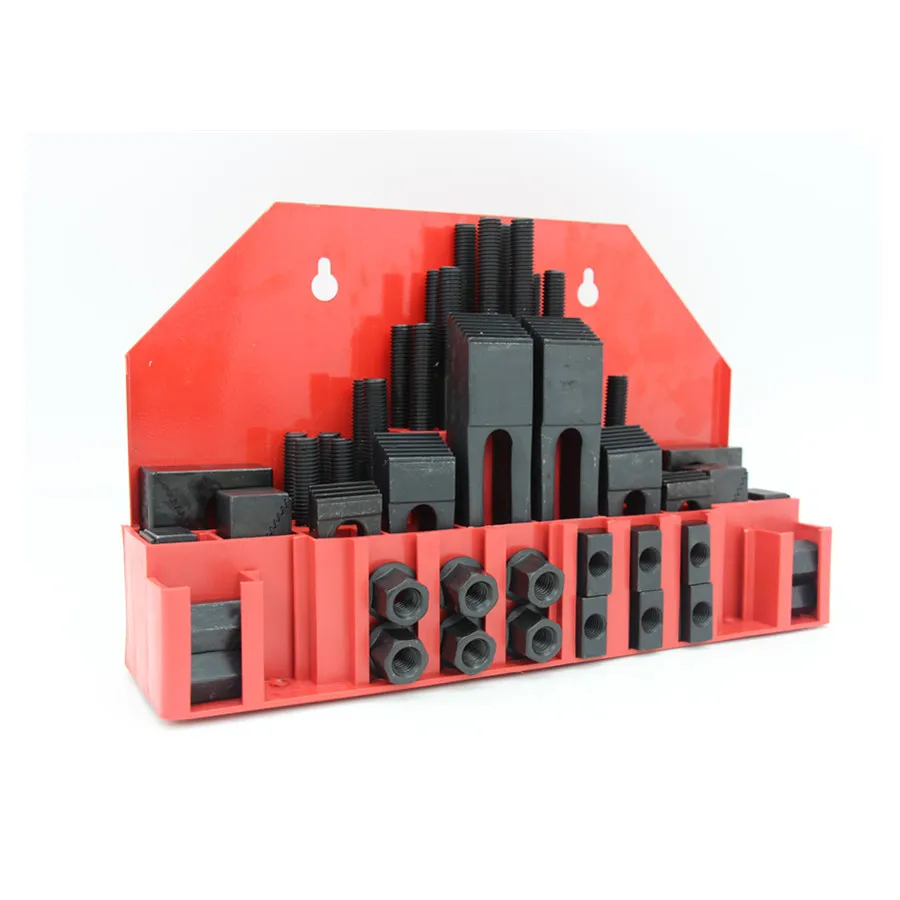 

Hardened M10 Combination Pressing Plate Milling Machine, Lathe Mold, Pressing Plate 58 Pieces Set Parallel Pressing Blocks