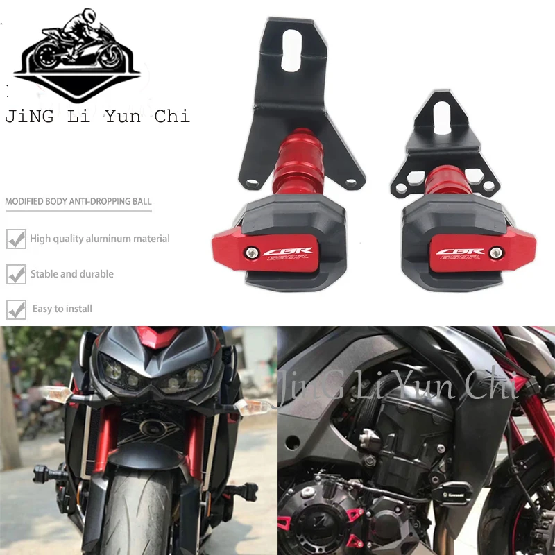 

NEW 2021-2023 For HONDA CB650R CBR650R CB CBR 650R Motorcycle Falling Protection Frame Slider Fairing Guard Crash Pad Protector