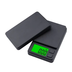Enhanced Digital Precision Scale - Compact 1000g x 0.1g Pocket Weight Scale with Backlit LCD for Food, Jewelry, and Grains (500g - 0.01g)