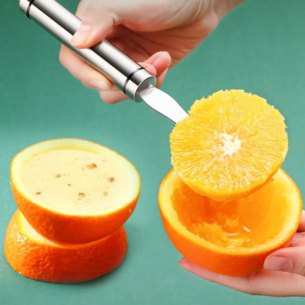 Grapefruit Knife Curved Serrated Blade Knife - Fruit Slicer Cutter small  Serrated Knife Kitchen Curved Grapefruit Knife Orange Slicer Cutter - Fruit