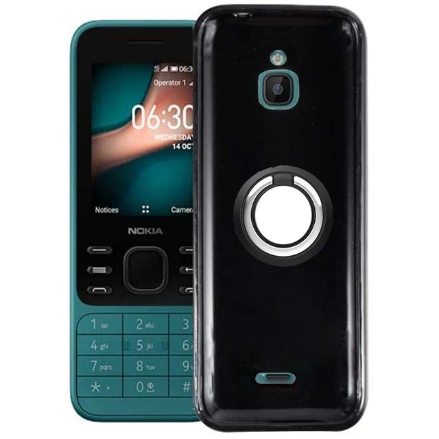 Funda protectora antigolpes para Nokia 6300 4G, carcasa trasera de silicona  transparente, TPU suave, alta calidad - AliExpress