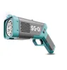 2022 Hot Kids Gatling Bubble Gun Toy 10-Hole Electric Bubble Machine Summer Outdoor Soap Water Children Toys 1