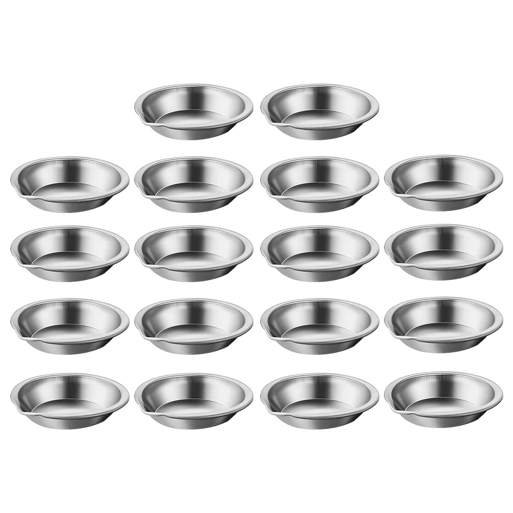 Paint Tray 6 Pcs Pour Mouth Palette Watercolor Mini Paint Tray Iron Trays Mixing Palettes Pallet Plate Painting Stainless Liquid