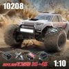 Hyper Go 10208 V2 Brushless Vehicle Truck,Come with 3S 5200mAh Lipo Battery, 100A ESC, APP Programing, MJX 1/10 RC Car 3