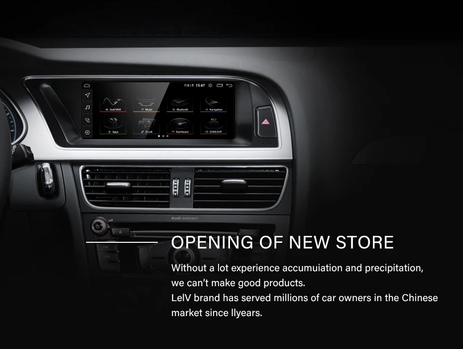 NEW UI Snapdragon665 8.8inch Android13 Wireless Carplay AUTO For AUDI A4 S4 B8 C