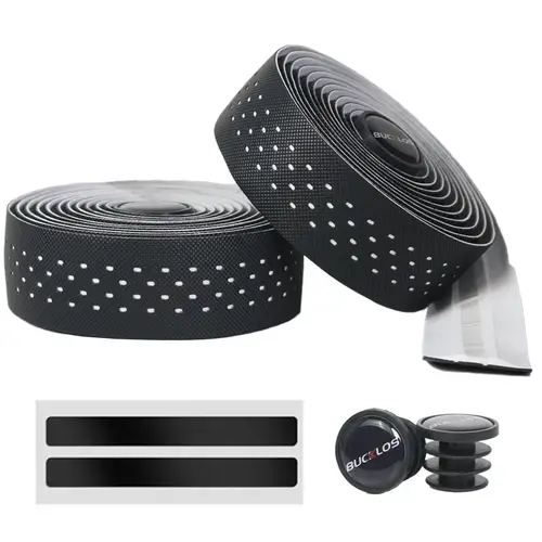 BUCKLOS Road Bike Handlebar Tape Soft PU EVA Gravel Bicycle Bar Tape Anti-Slip Shock Absorption Breath Grip Tape Cycling Parts - Image 13