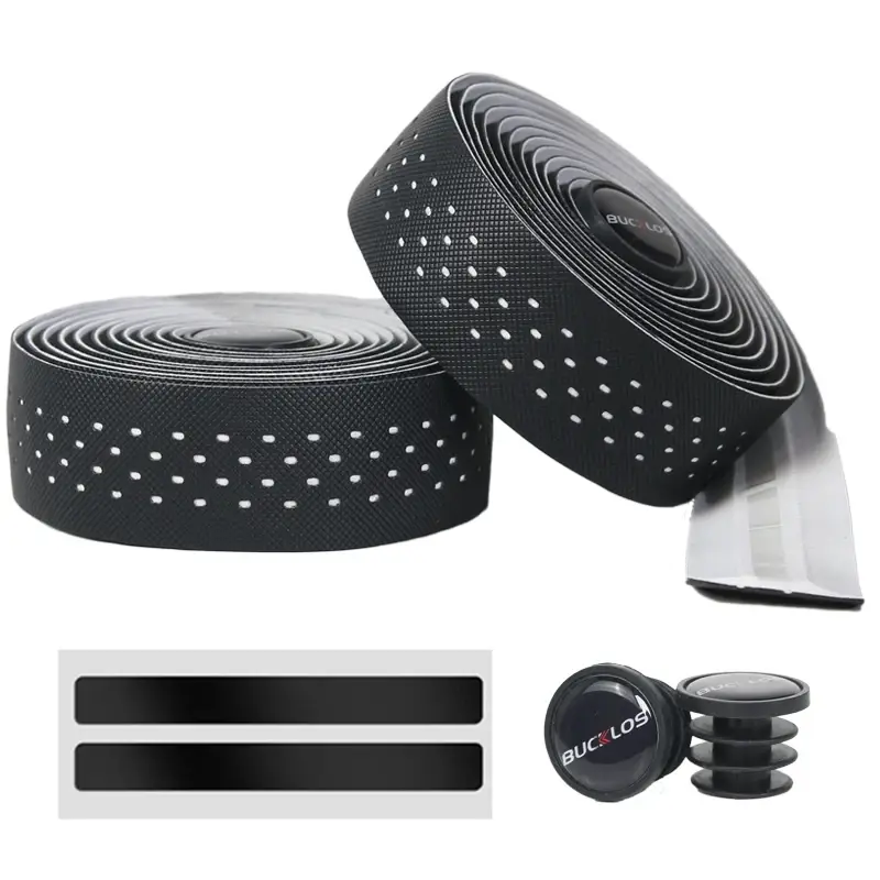 BUCKLOS Road Bike Handlebar Tape Soft PU EVA Gravel Bicycle Bar Tape Anti-Slip Shock Absorption Breath Grip Tape Cycling Parts - Image 13