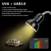 UVA+UVB Pet Reptile Lamp Clip-On Bulb Lamps Ceramic Stand E27 Reptiles Turtle Lizard Calcium Supplement Lamps Accessories EU/US 1