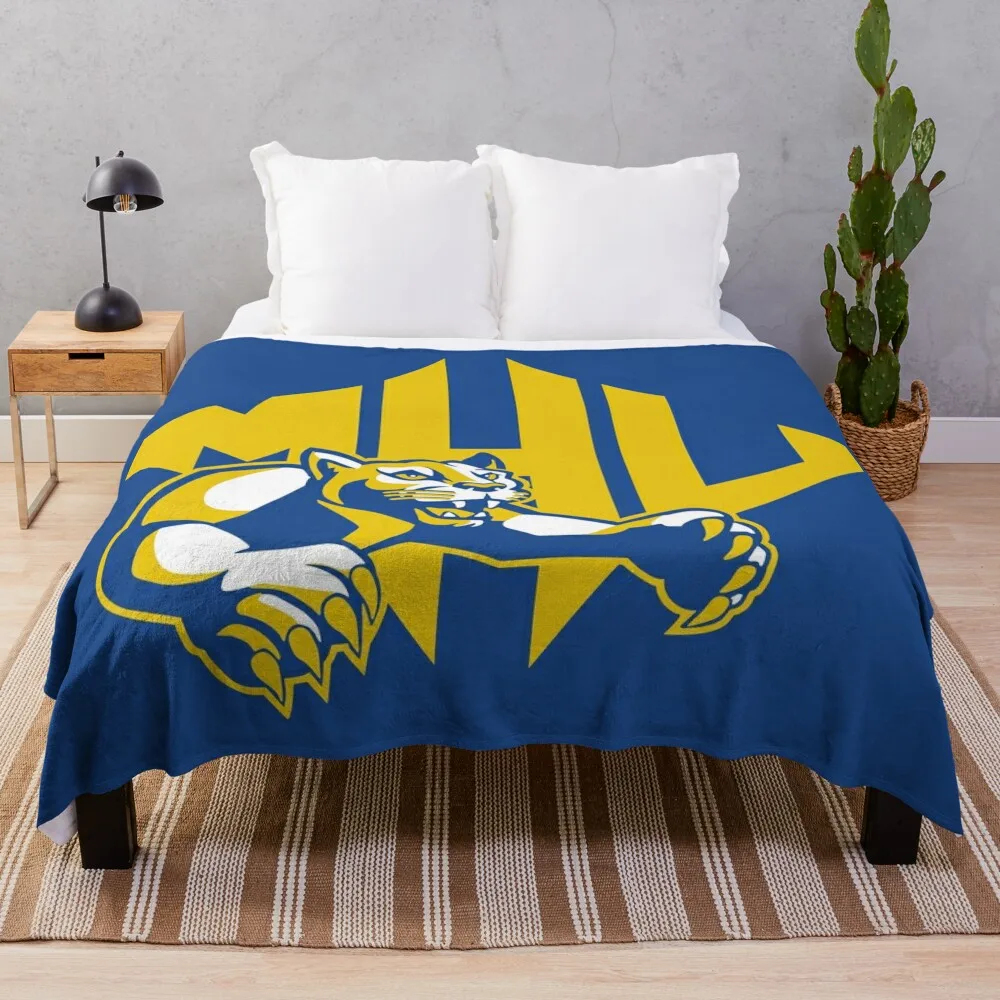 

Mars Hill University Throw Blanket blankets and throws Bed linens Camping Soft Big Blankets