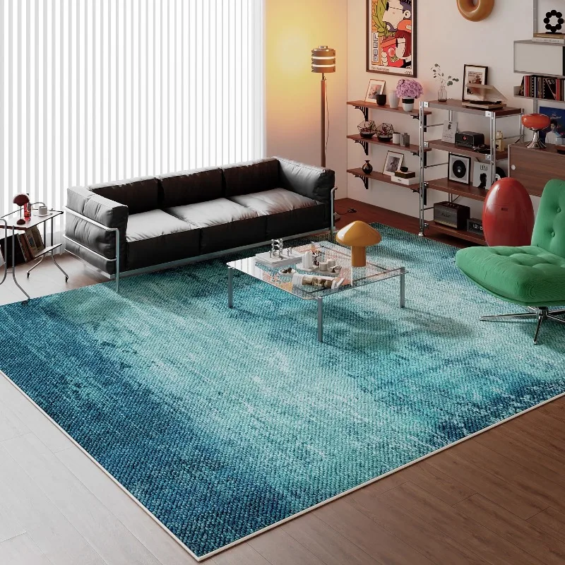 Modern Art Living Room Carpet Large Area Creative Ink-splashed Bedroom Rug Fashionable Light Luxury Home Decoration Sofa Mats 러그
