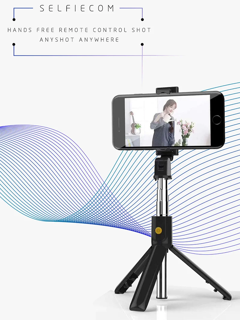 

Selfie StickDegree Photo Holder Lengthened Tripod Live Broadcast Support All Mobile Phones Bluetooth Remote Control TikTok