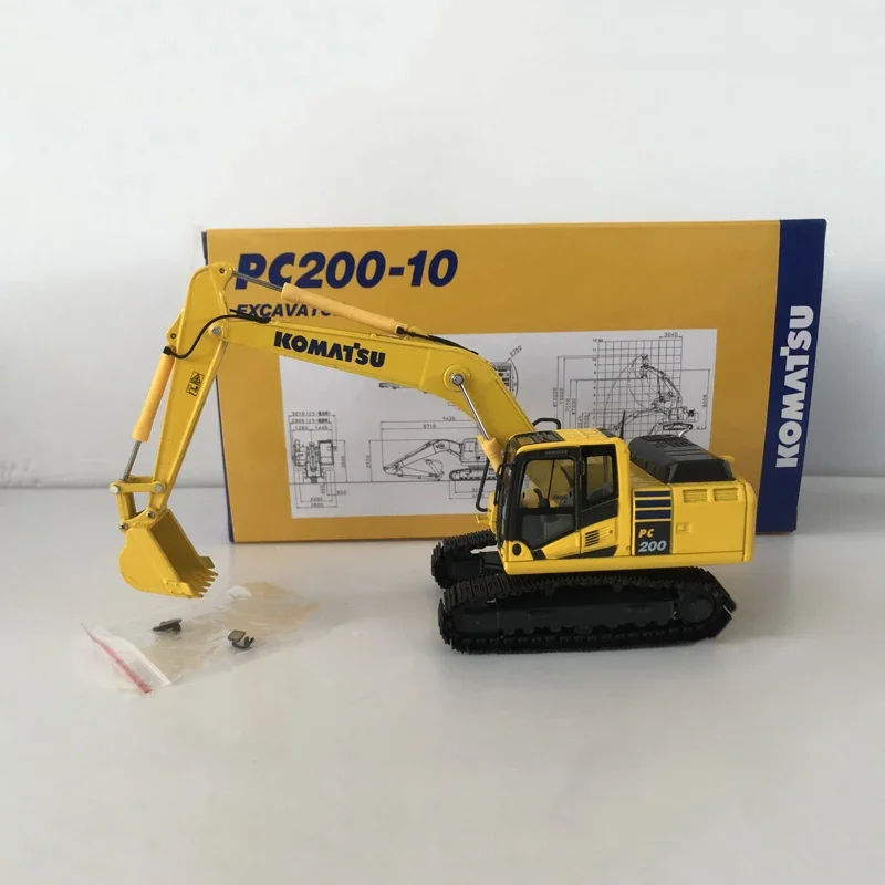 KOMATSU PC210LC ミニチュア Zフォーク 機械式セット！ KOMATSU