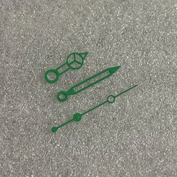 Premium Watch Needle Hands in Silver, Blue, Gold, Green, and Orange - NH35 Collection (Style2 Gr)