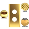 9 / 18 / 30pcs Lawn Robot Blade Plating Lawn Mover Replacement Blade For Worx Landroid Robot Mower Replacement Blade With Screws 3