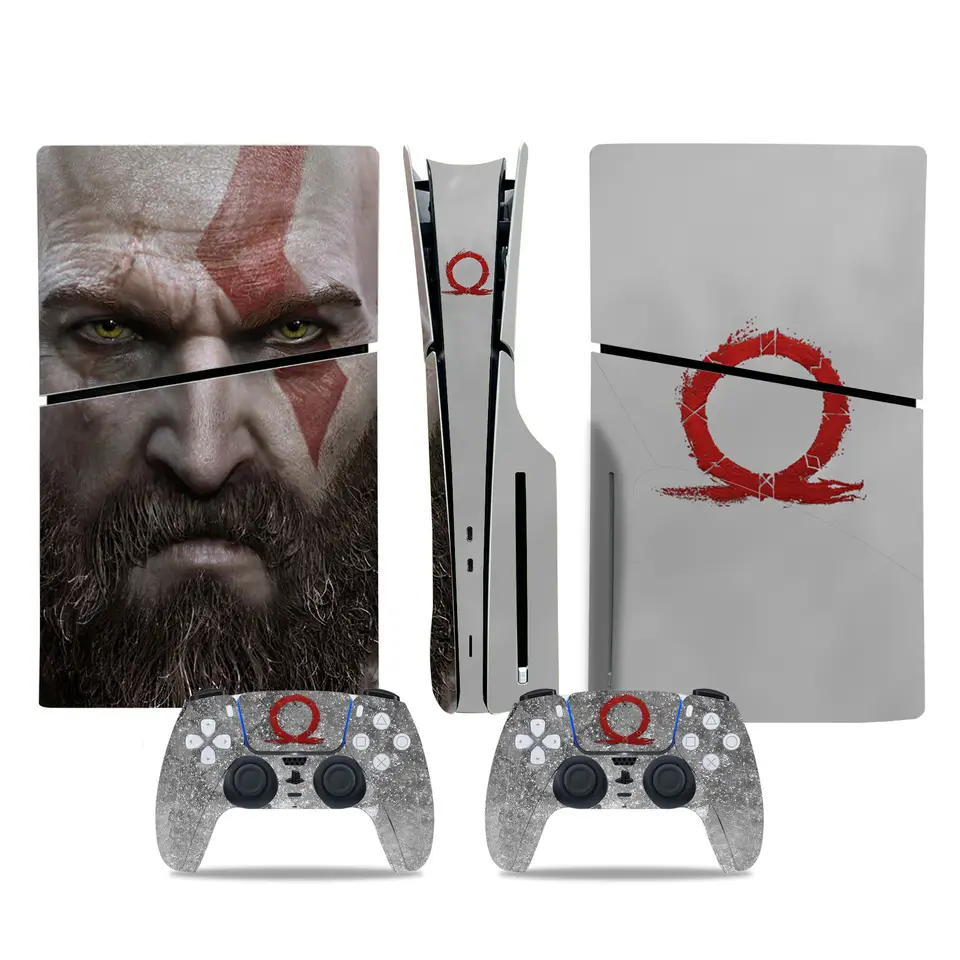 Peau Vinyle pour PS5 Slim Digital Edition, Console Maroc Peau Vinyle pour PS5 Slim Digital Edition, Console Maroc