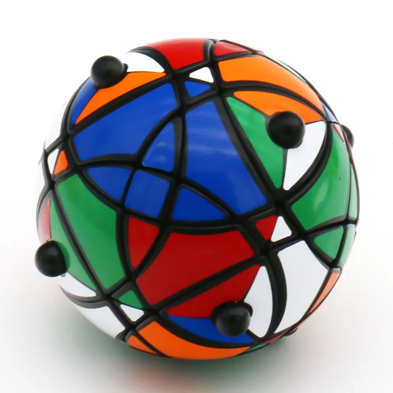 MF8 Mini Helicopter Ball Strange-Shape Magic Cube Twisty Puzzle Black Original Plastic Body Limited Edition Children Adult Toy 5