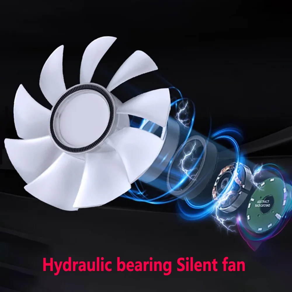 PC case fan 120mm ARGB mirror cycling lighting effect CPU cooling fan 4-pin PWM 58.36CFM for computer water cooling