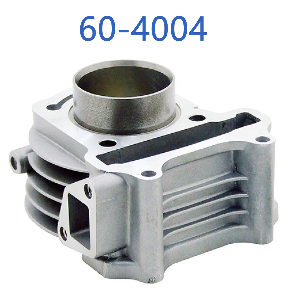 60-4004 GY6 60cc Cylinder Block (44mm) For GY6 50cc 4 Stroke Chinese Scooter Moped 1P39QMB Engine tj model s26 br engine aluminum alloy cylinder block 34mm cylinder liner is applicable