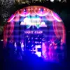 15x15x14ft Inflatable Night Club Square Gazebo Event Room Large Inflatable Party Tent For Outdoor Raves Dance Floor Yard Party 4