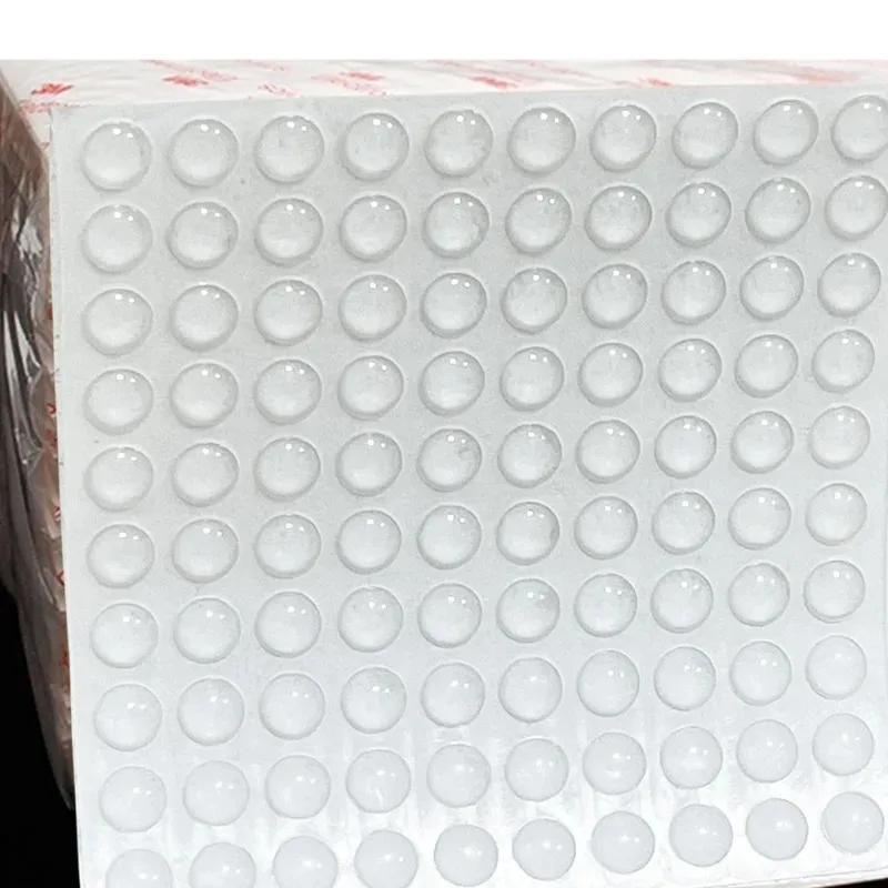 Silicone Rubber Pads Anti-collision For Cabinet Door Bumper Drawers Chair Damper Self Adhesive Cushion Pads Prevent Noisy For Silicone Furniture Pads Rubber Furniture Pads