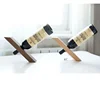 Solid Wood Creative Red Wine Rack Black Walnut Wine Rack Living Room Decoration Household Beech Balanced Wine Bottle Holder 5