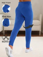 CUHAKCI Spring Summer Casual Fashion Large Women's Bottom Pants Solid Color Casual Pants Outdoor Sports Fitness Yoga Pants - Image 6