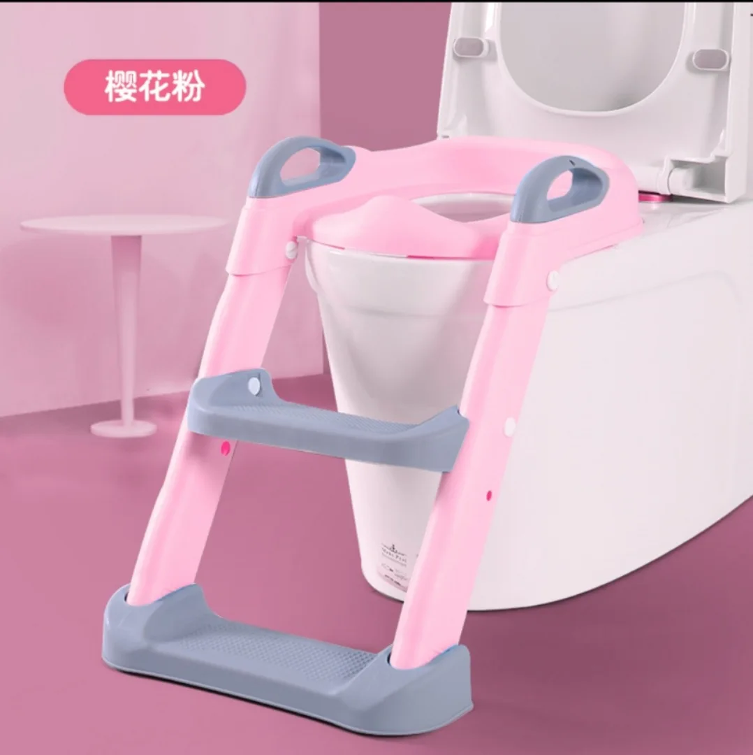 Children's Toilet Seat Toilet Seat Ladder Chair Baby Boy's Toilet Seat Frame Cover Gasket Staircase Style