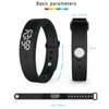 LED Digital Smart Bracelet Monitor Thermometer Vibration Alarm Wristband Smart Bracelet Waterproof Smartband for Student 3