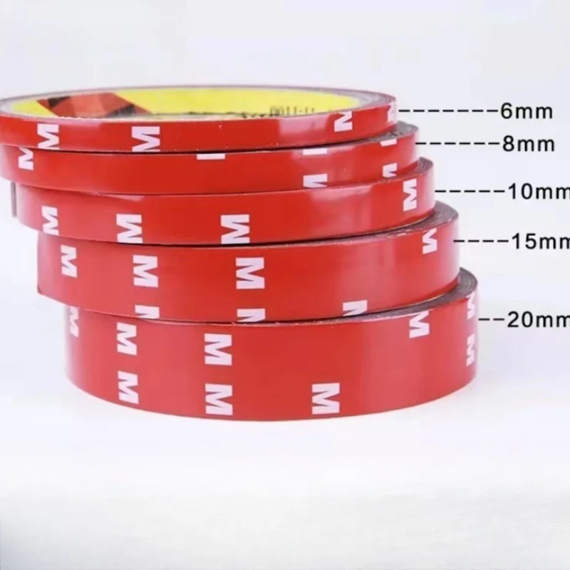 3m High-Viscosity Acrylic Foam Tape-Heavy Duty Double-Sided Adhesive for Car Home Indoor Outdoor Use, Heat & Water Resistant