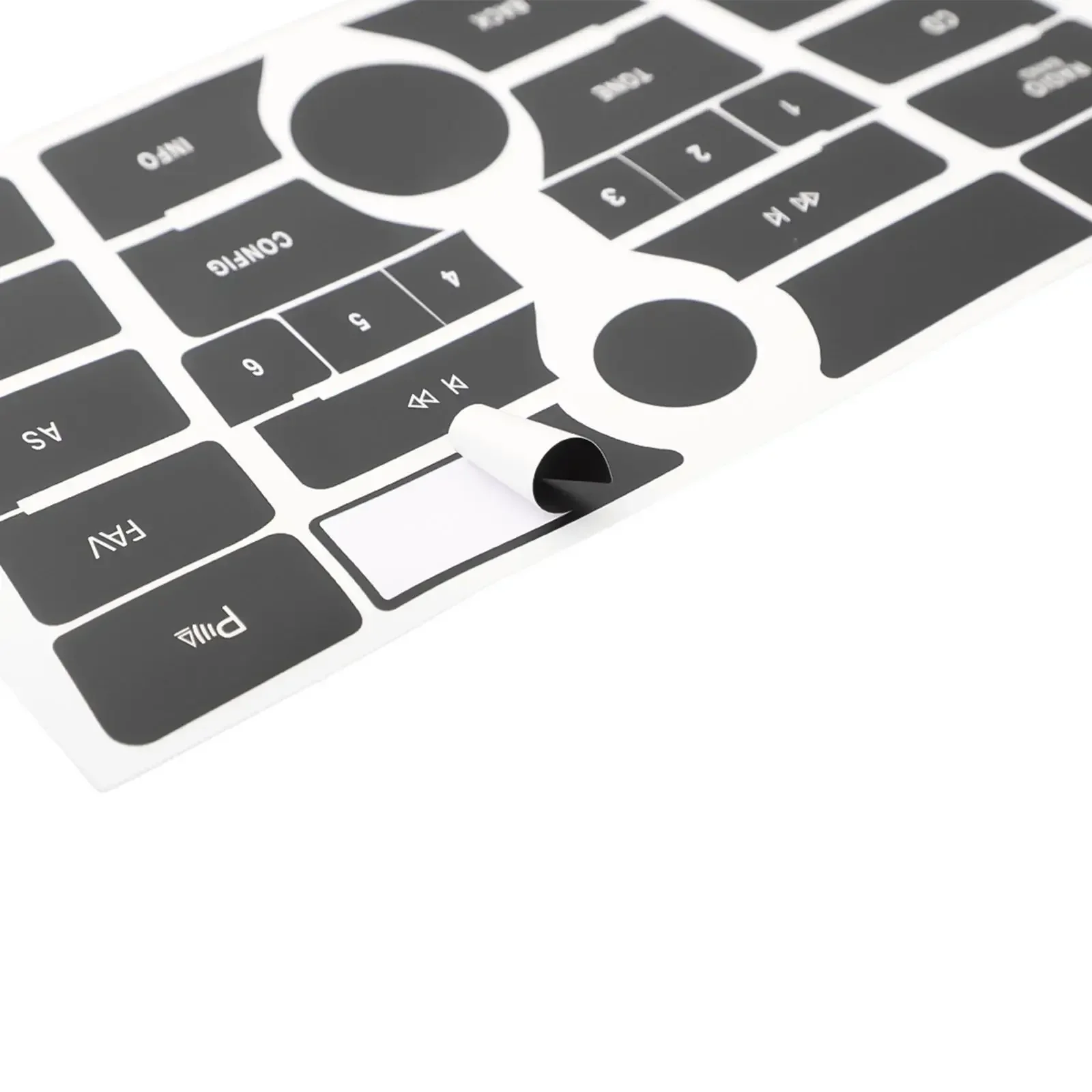 Opel Astra J Klima-Panel Aufkleber Set - Für Radio & Klimaanlage Tasten