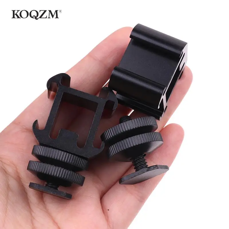 Adaptateur Triple Griffe Pour Microphone Et Lumière - Support Métal Universel Pour Griffe De Caméra - Fixation Pour Accessoires Vidéo/audio