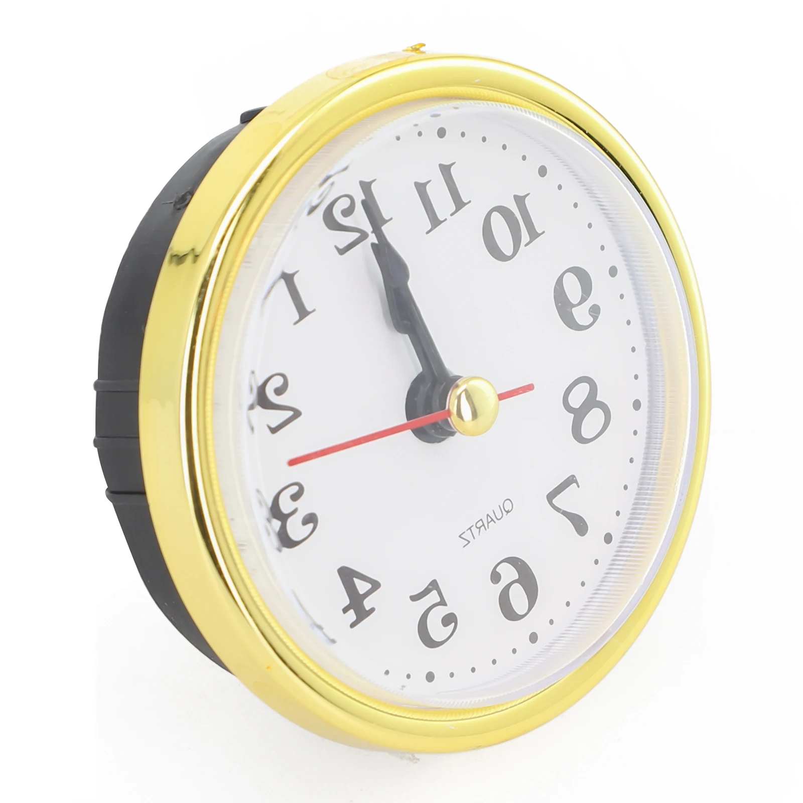 

Arabic Numerals Quartz Clock Insert Movement Replacement Gold Trim DIY Clock Repair 65MM 80MM 90MM 105MM 110MM