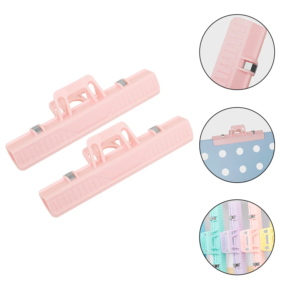 

2 Pcs Sheet Music Clip Page Score Clips Musical Instrument Book for Abs Plastic Violin Piano