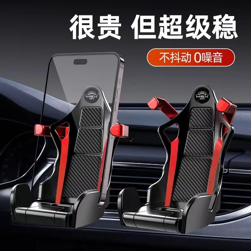 Universal Car Phone Holder Inverted Hook Air Outlet Mount