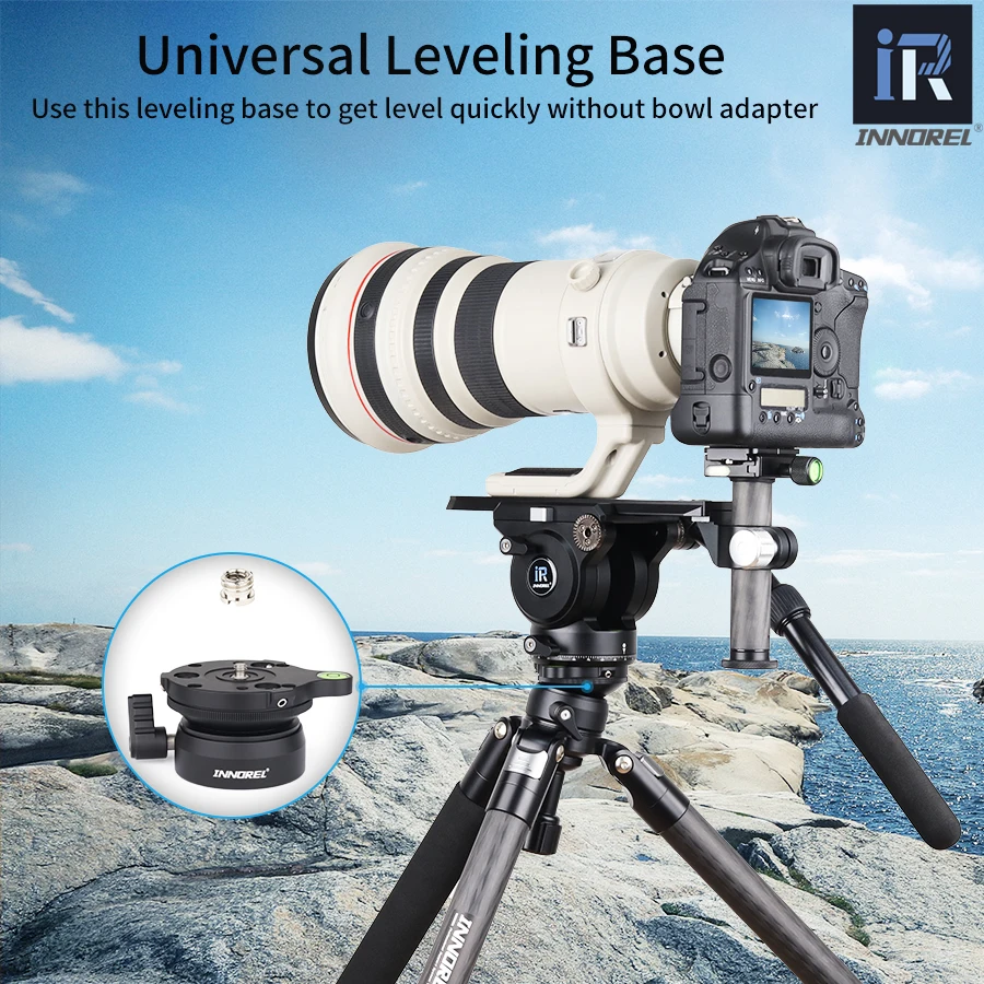 nível horizontal plataforma ajuste para profissional fotografia câmera gravador vídeo