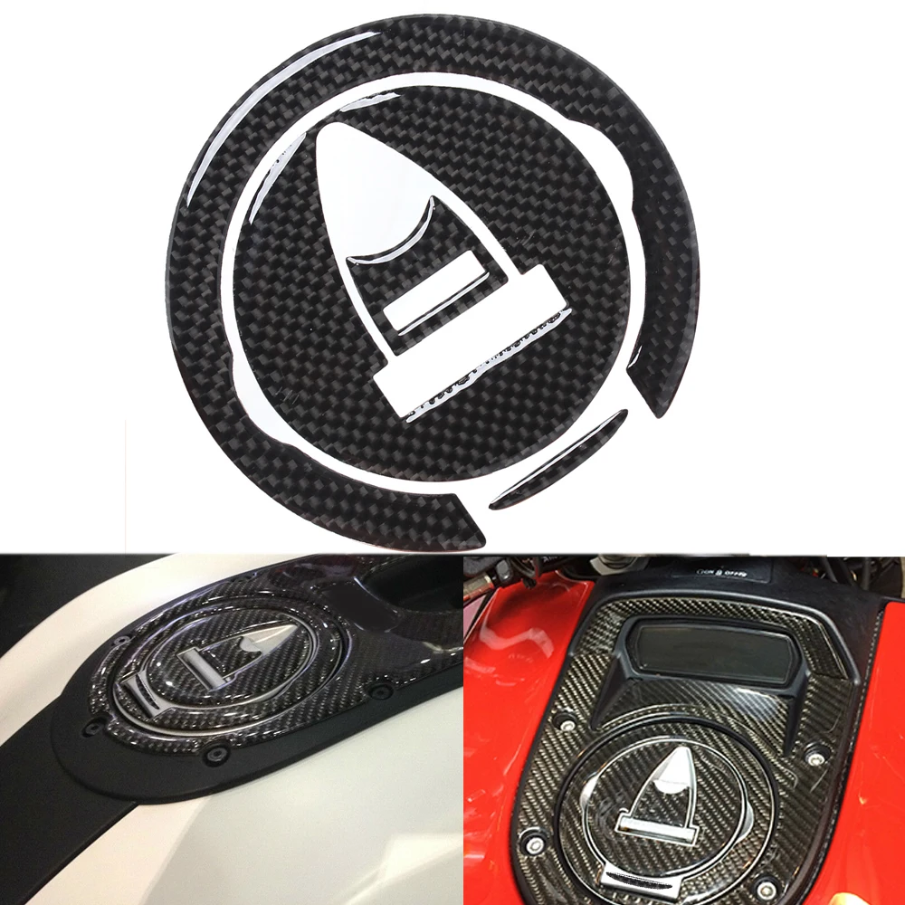 

3D карбоновая наклейка на крышку топливного бака мотоцикла, наклейка на крышку для Ducati Monster 695 696 795 796 M1100 1200 848 V2 V4 1190 1290