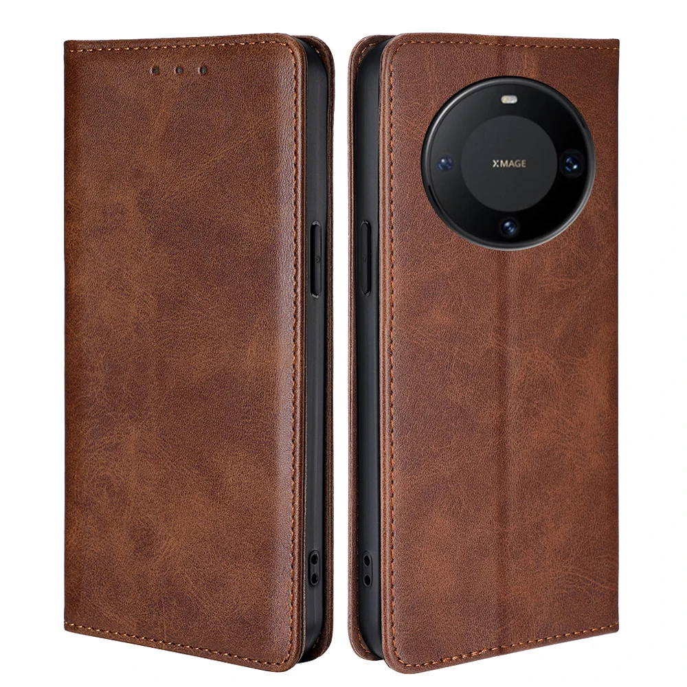 Premium Magnetic Wallet Phone Case with Card Slots and Flip Cover - Sleek and Functional