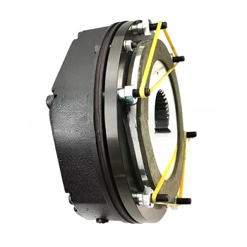 Nuovo freno elettromagnetico industriale con componenti principali di sicurezza a sgancio manuale e piastra di attrito, incluso ingranaggio motore