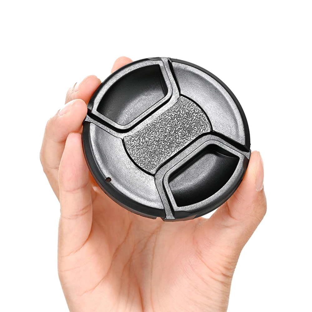 67mm PRO Centre-Pinch Snap-On Front Lens Cap For Canon Nikon Sony Fuji Camera - View #7